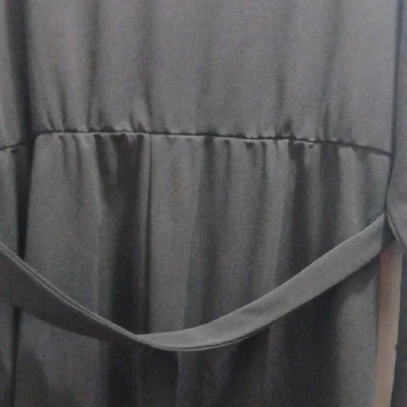 BloomChic Black Long Sleeve Dress with Pearl Accents - Picture 11 of 12